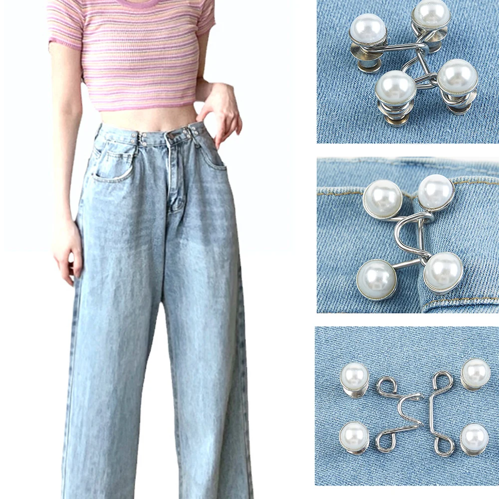 Pantalones Vaqueros Outfit Con Pantalon De Perlas Perlas Con