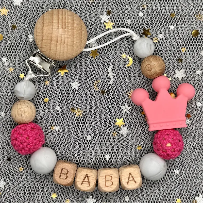 custom pacifier clip