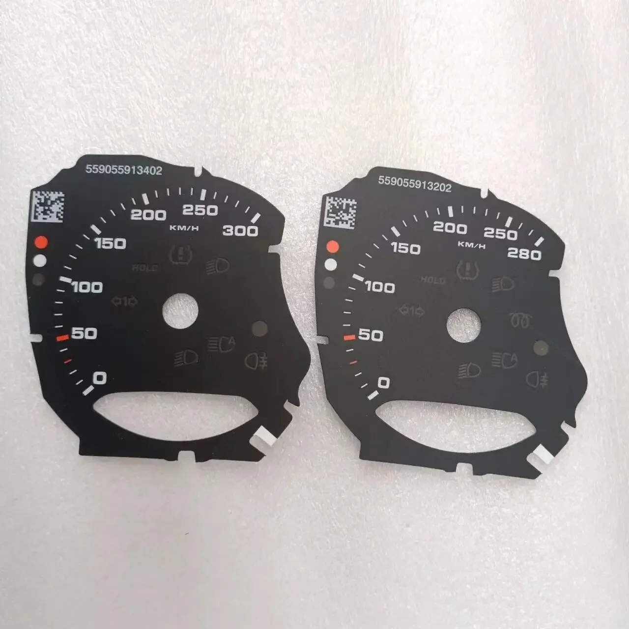Car Interior Trim Gauges Speedo Discs Overlay for Porsche Macan Cayman Boxster