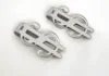 Metal Dollar-sign Shaped Money Clip High Quality Exquisite Money Holder Mini Ultrathin Change Bill Clip Men's Business Wallet 6