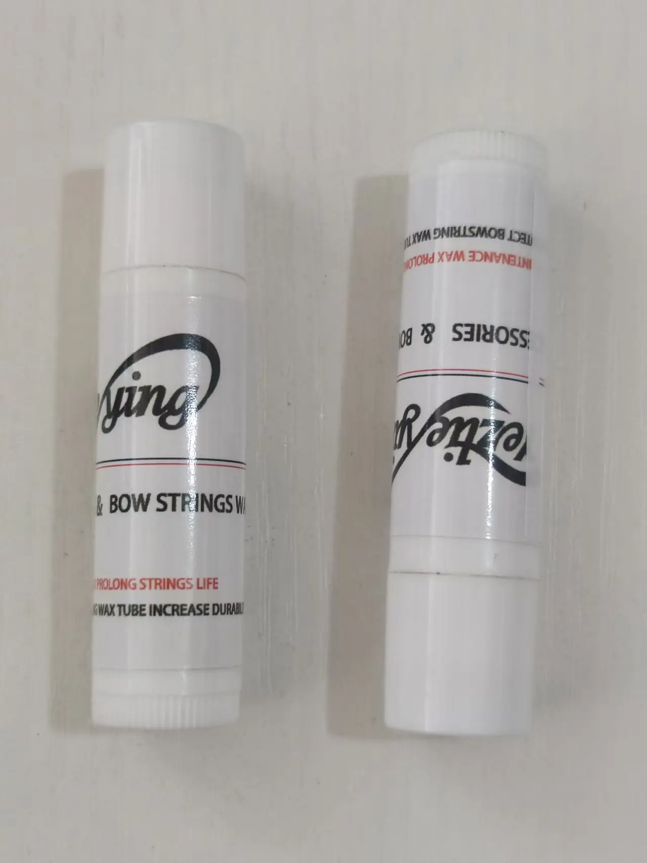 Bow String Wax Tubes for Enhanced Archery Performance (2-Pack)