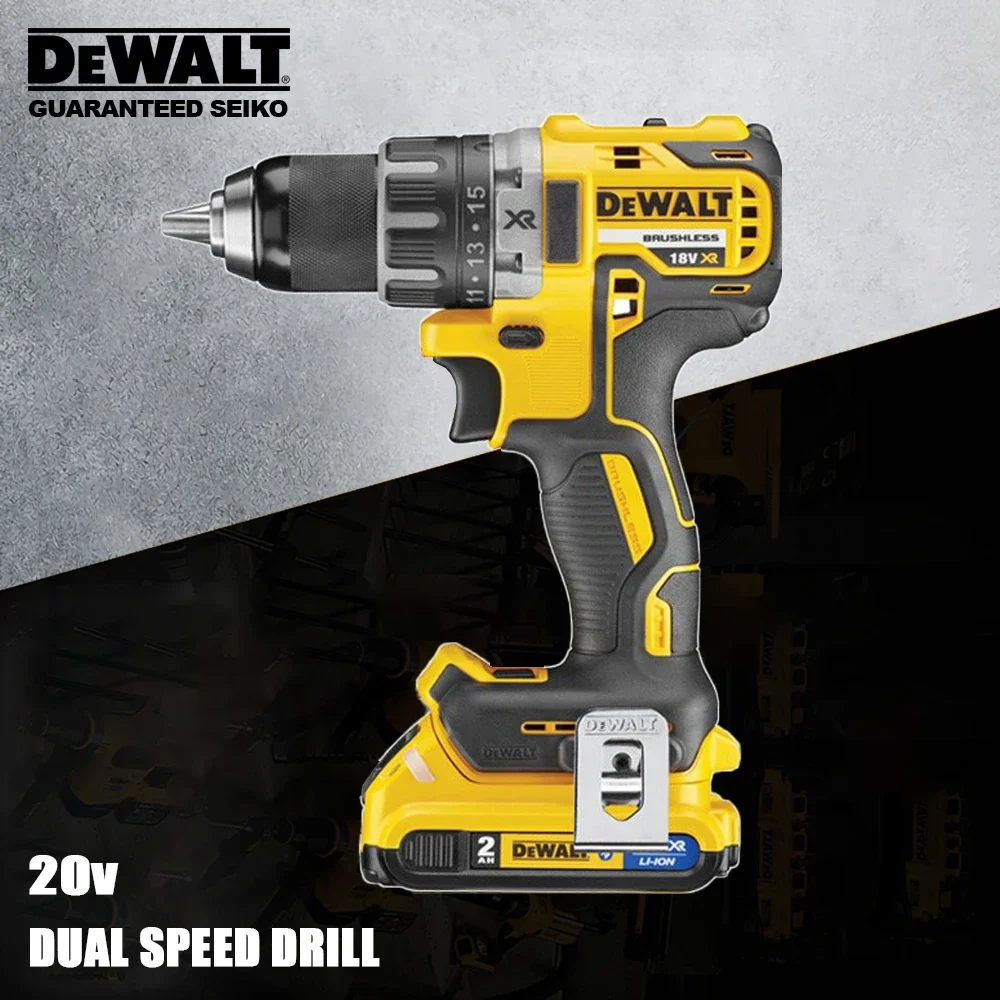 

Dewalt Cordless Electric Drill Rechargeable Dcd791 20v 70nm 15+1 Torque Set 2000rpm 2 Speed Multi Protection Universal 18v & 60v