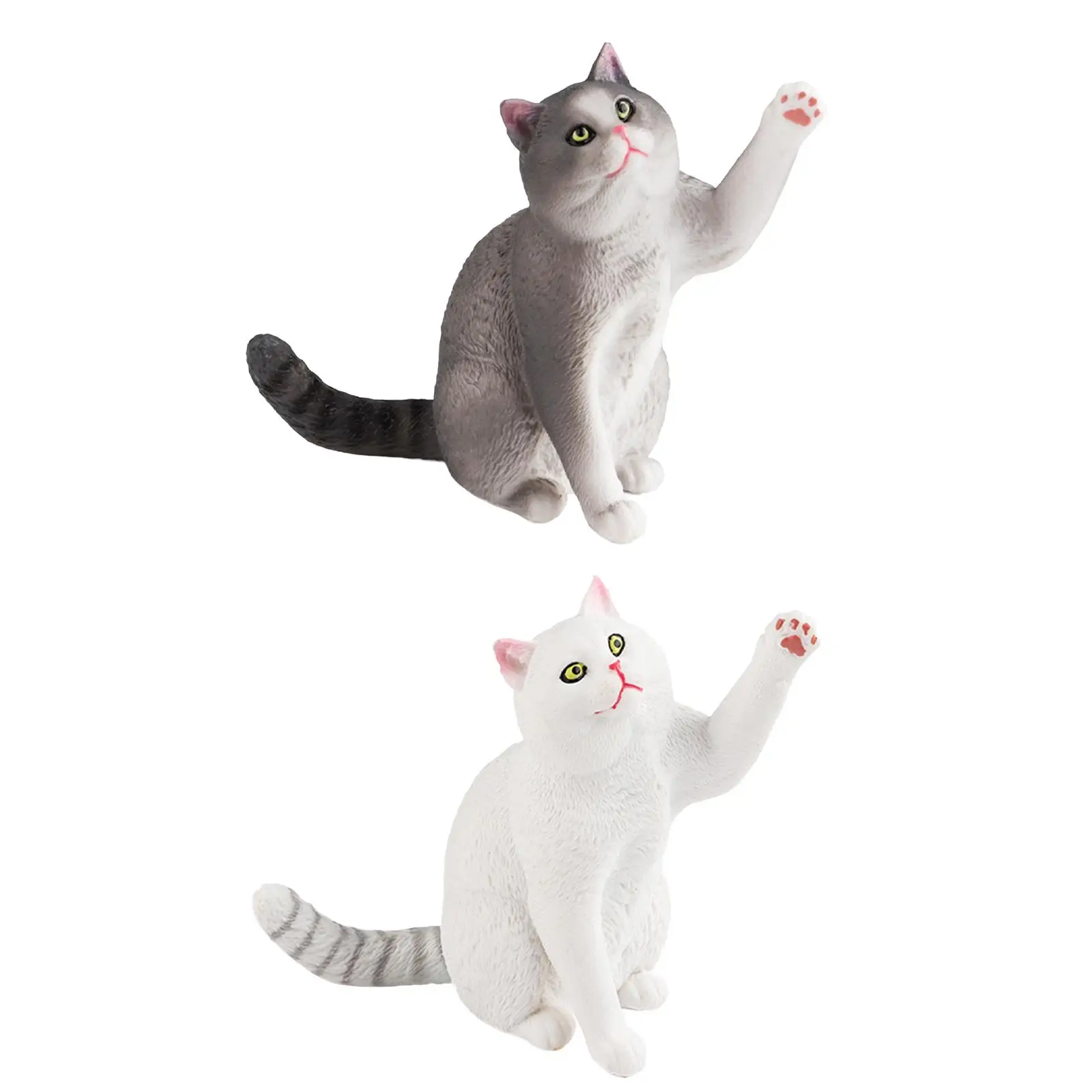 

Realistic Cat Animal Figure Model Animal Figure for Children Girls Toddlers