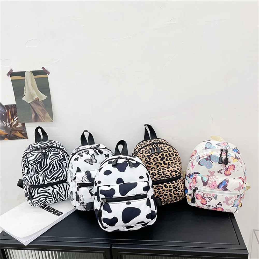 Women's Mini Print Backpack Purse, Cute Travel Backpack, Women's