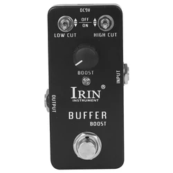 Electric Guitar Buffer Boost Pedal - True Bypass, Compact & Powerful (Effect Pedal)