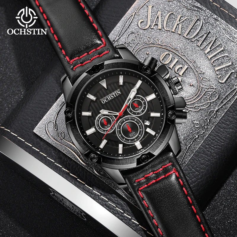Ochstin original brand new Mariner series fashion multi-functional quartz movement luminous men's quartz watch