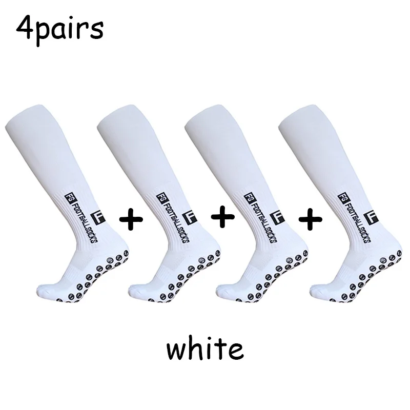 Long FS Football Socks Non-slip Silicone Sole Compression and Breathable Professional Football Socks