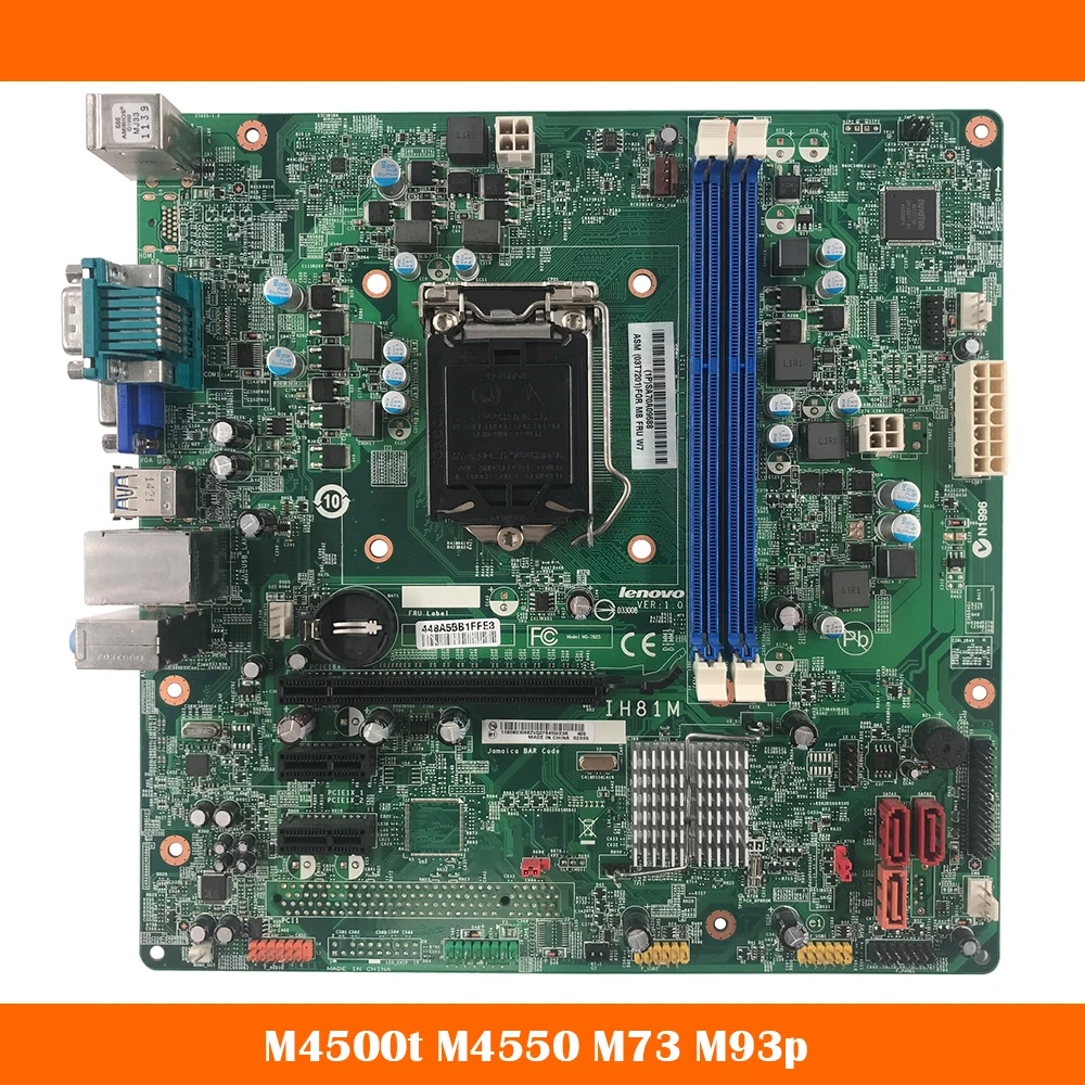 

Desktop Motherboard For Lenovo M4500t M4550 M73 M93p IH81M V1.0 03T7169 03T7201