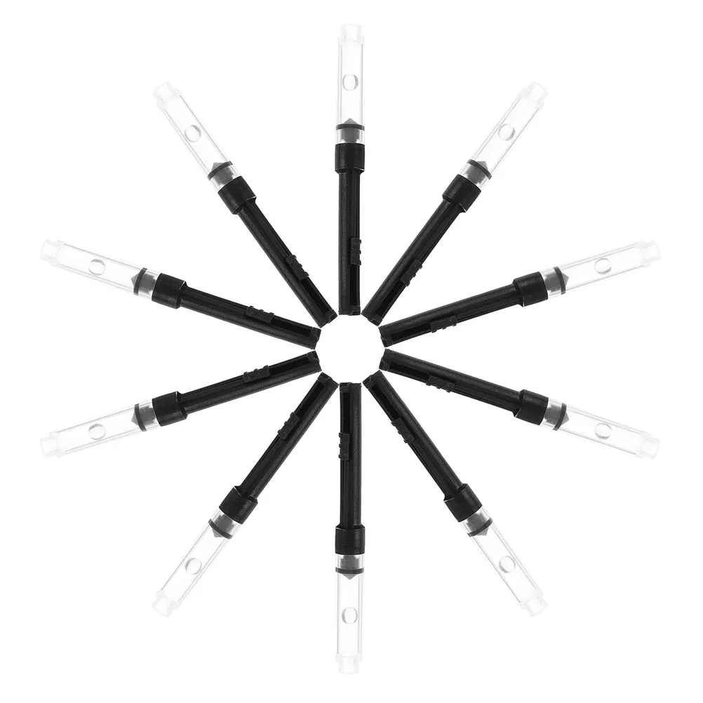 12Pcs 만년필 잉크 보조 흡수기 범용 직경 피스톤 푸시풀 잉크 충전 도구 연구 작업에 효율적이고 신뢰할 수 있음