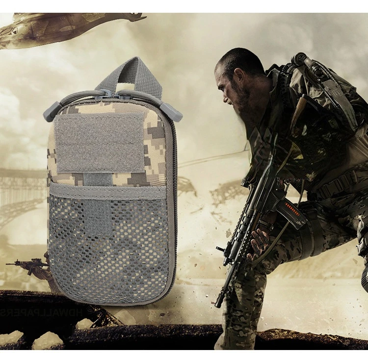 600D Nylon Tactical Bag - Khaki