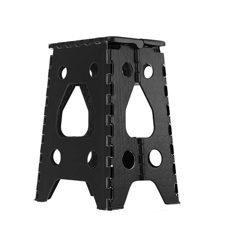 

Folding Plastic Chair Foot Stool Kitchen Garden Bathroom Toilet Stool Outdoor Portable Mountaineering Chair Enough to Open