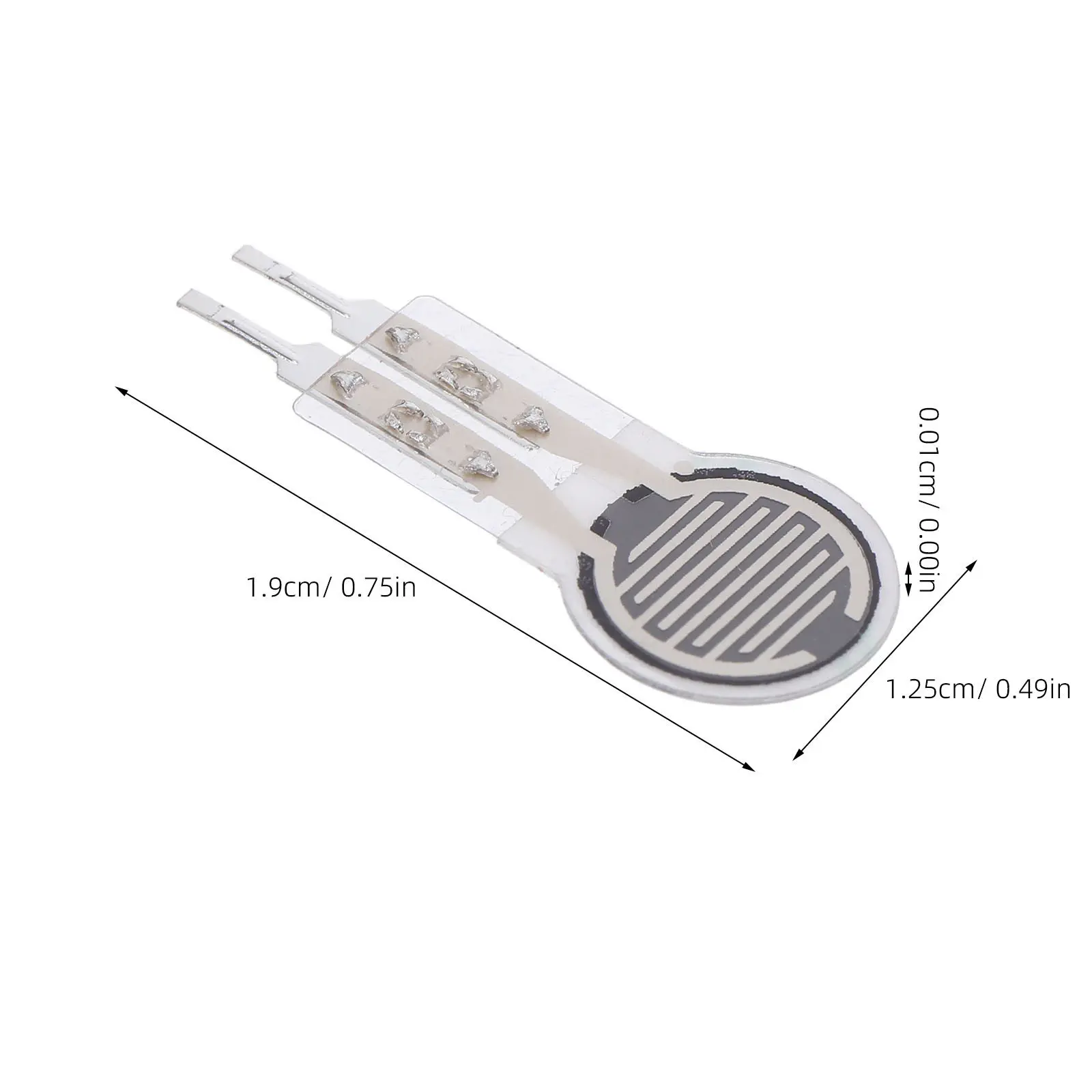 2 Sensori Di Forza A Film Sottile RP-C - Pressione Da 20g A 2kg, Alta Precisione, Per Progetti Smart E Arduino - 5
