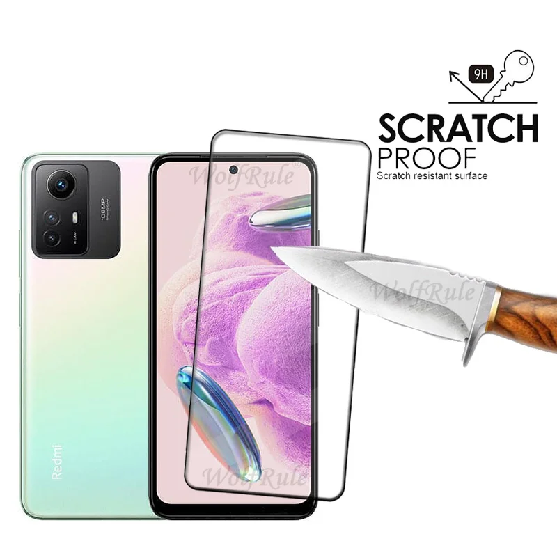 4 PCS Full Cover Tempered Glass Screen Protector - HD 9H Full Screen Protection