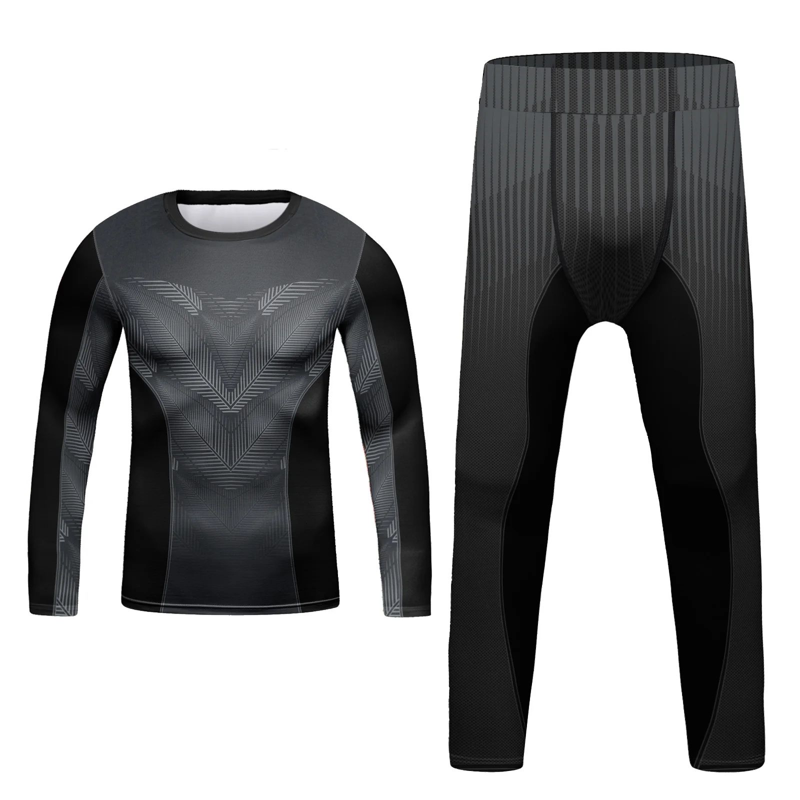 

Boys Custom Sports Kit Sublimation 3D Print UV Sun-protective Rashguard Shirts Black Yoga Basketball Bottom Leggings Kids Set