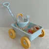 New Beach Set Toys For Kids Trolley Bulldozer Beach Bucket Wheat Straw Summer Seaside Play Sand Water Game Sand Toys/Snow Toys 3