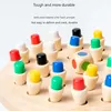 Preschool CHILDREN'S Puzzle Memory Chess Toys, Baby Brain Memory Exercise, Focus Training, Parent-child Games Chess Games 5