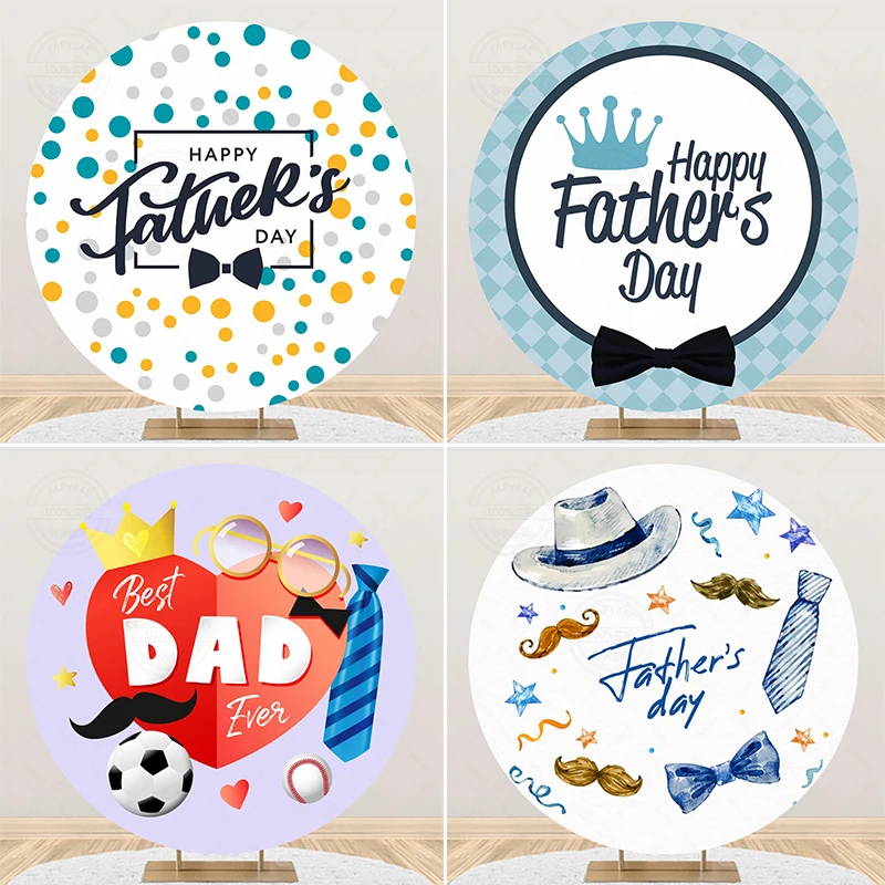 

Customized Personalized Father's Day Theme Background Backdrop Party Luxury Dinner Adult Birthday Decoration Photo