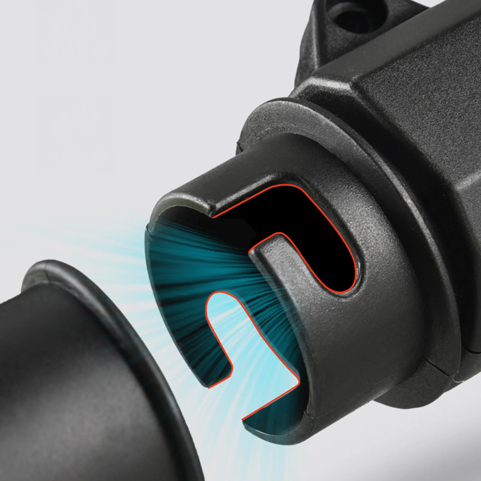 Angle Grinder Blower Attachment Angle Grinder Tool Blower Strong Wind Power Dual Use Anti Falling Blowing Suction For Industrial