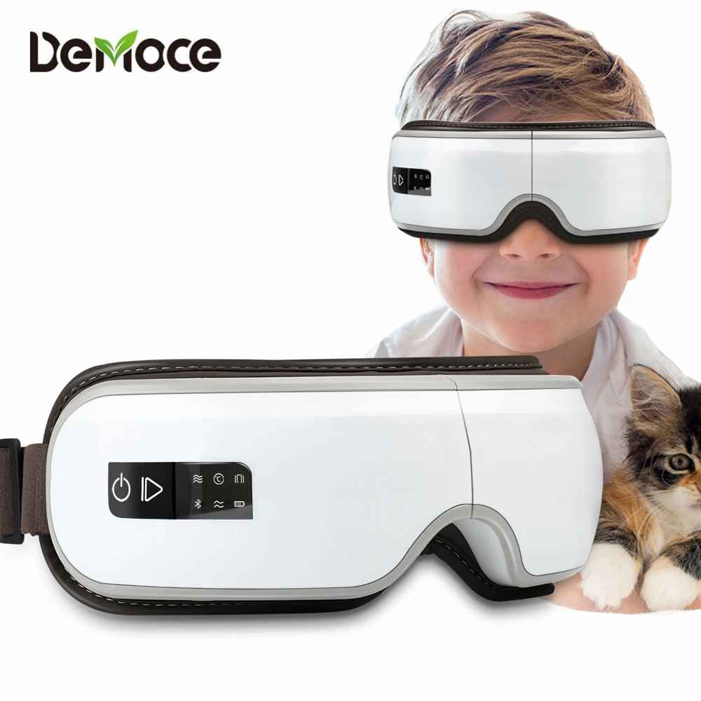 Smart Eye Massager Airbag Vibration Heating Eye Care Massage With 