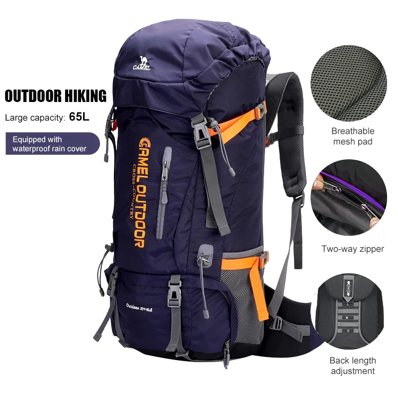 GOLDEN CAMEL Outdoor Hiking Backpacks Waterproof Mountaineering