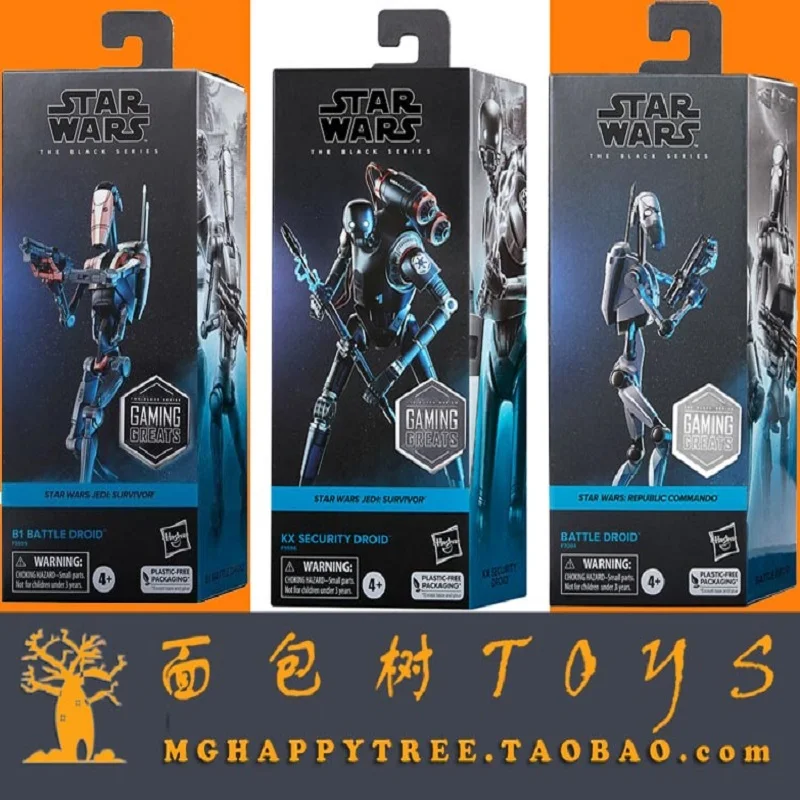 Star Wars Black Series Jedi Survivor Cal Kestis B1 Battle Droid Kx Security Droid 6 "Action Figurine Gaming Greats Toy