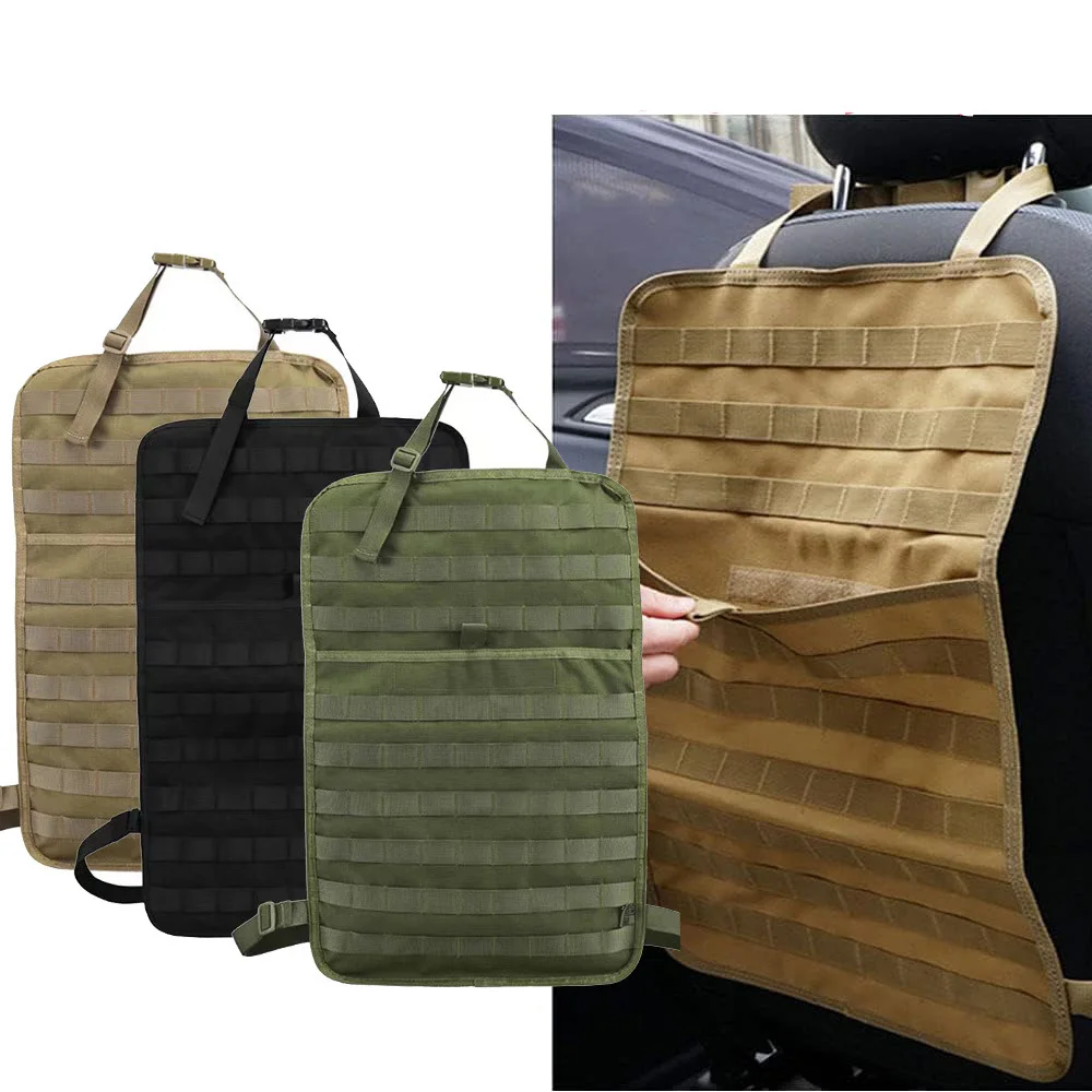 Auto Achterbank Achterbank Opbergtas Multi Opknoping Riem Tactische Molle Kofferbak Organizer Auto Opbergen Outdoor Jacht Accessoires