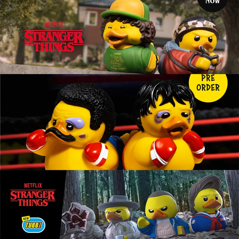 ストレンジャーシングス アヒル型フィギュア　TUBBZ 4体セット ストレンジャーシングス TUBBZ 4種セット
