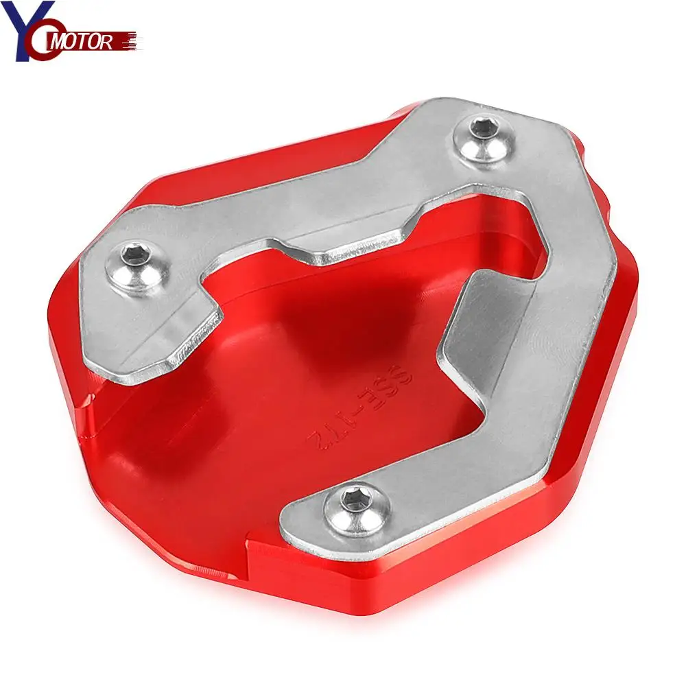 

Motorcycle Accessories Kickstand For SUZUKI V-STROM 650 /650XT DL650 VStrom 650X Foot Side Stand Enlarge Extension Aluminum Part