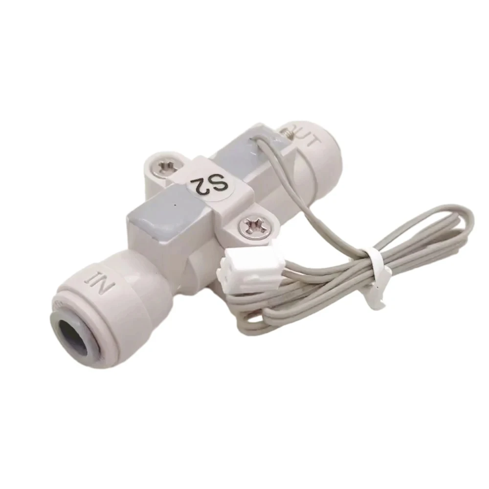 ZJMFS-S2 Low Flow Water Flow Switch Sensor Quick Connect Normally Open Rotary Pa