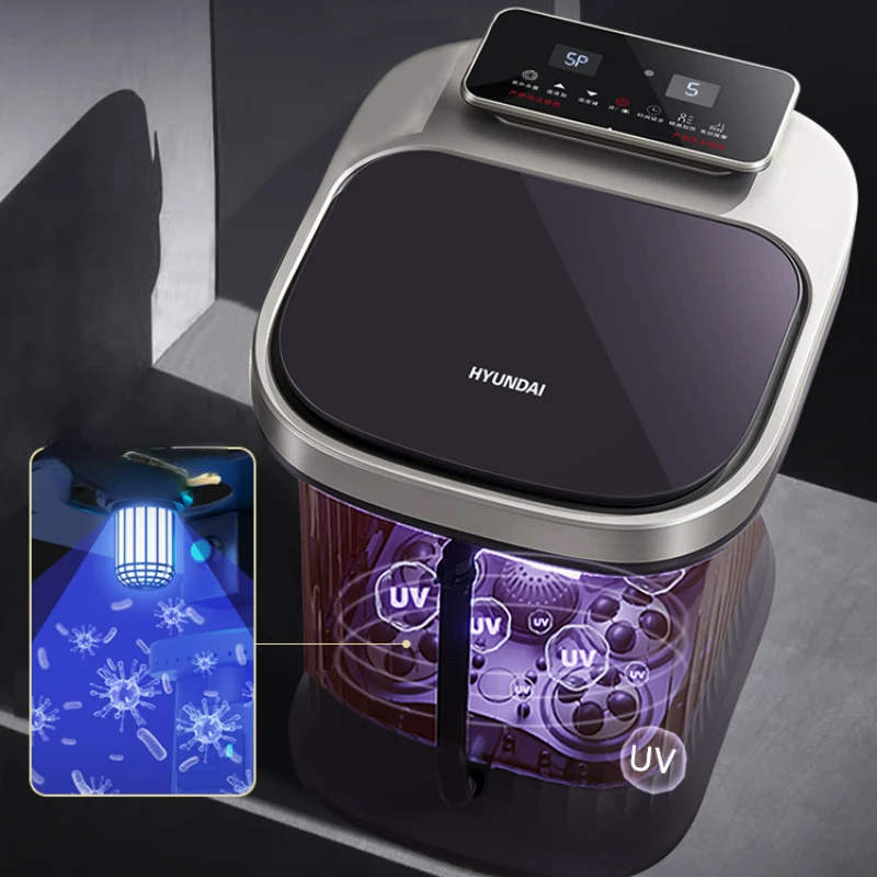 Automatic Heating Constant Temperature High Deep Bucket Over The Knee Leg Sterilization Electric Massage Surf Foot Detox Machine