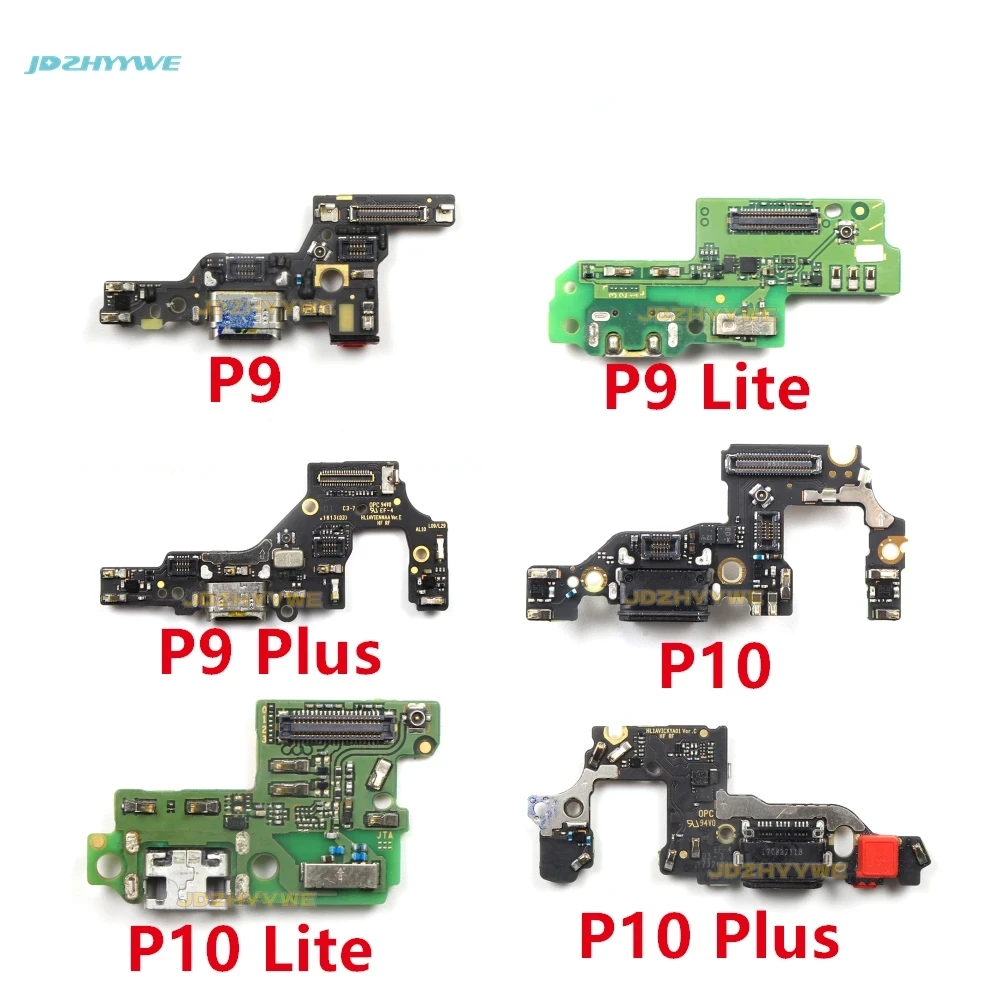 1 шт. для Huawei P9 P10 Lite Plus зарядный порт USB зарядная плата Порт для передачи данных Соединительный гибкий кабель