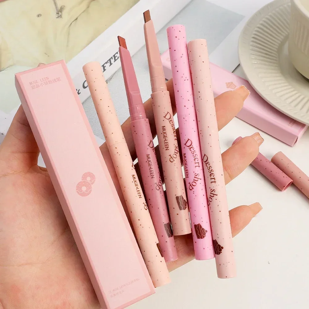 3D Lip Matte Lipliner Pencil Waterproof Sexy Red Contour Tint Lipstick Lasting Non-stick Cup Moisturising Lips Makeup Cosmetic
