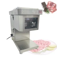 Meat Cutter Fast Meat Slicer Electric Commercial Slicer Shred Fully Automatic Meat Slicing Machine Stainless Steel Cut Pieces 2