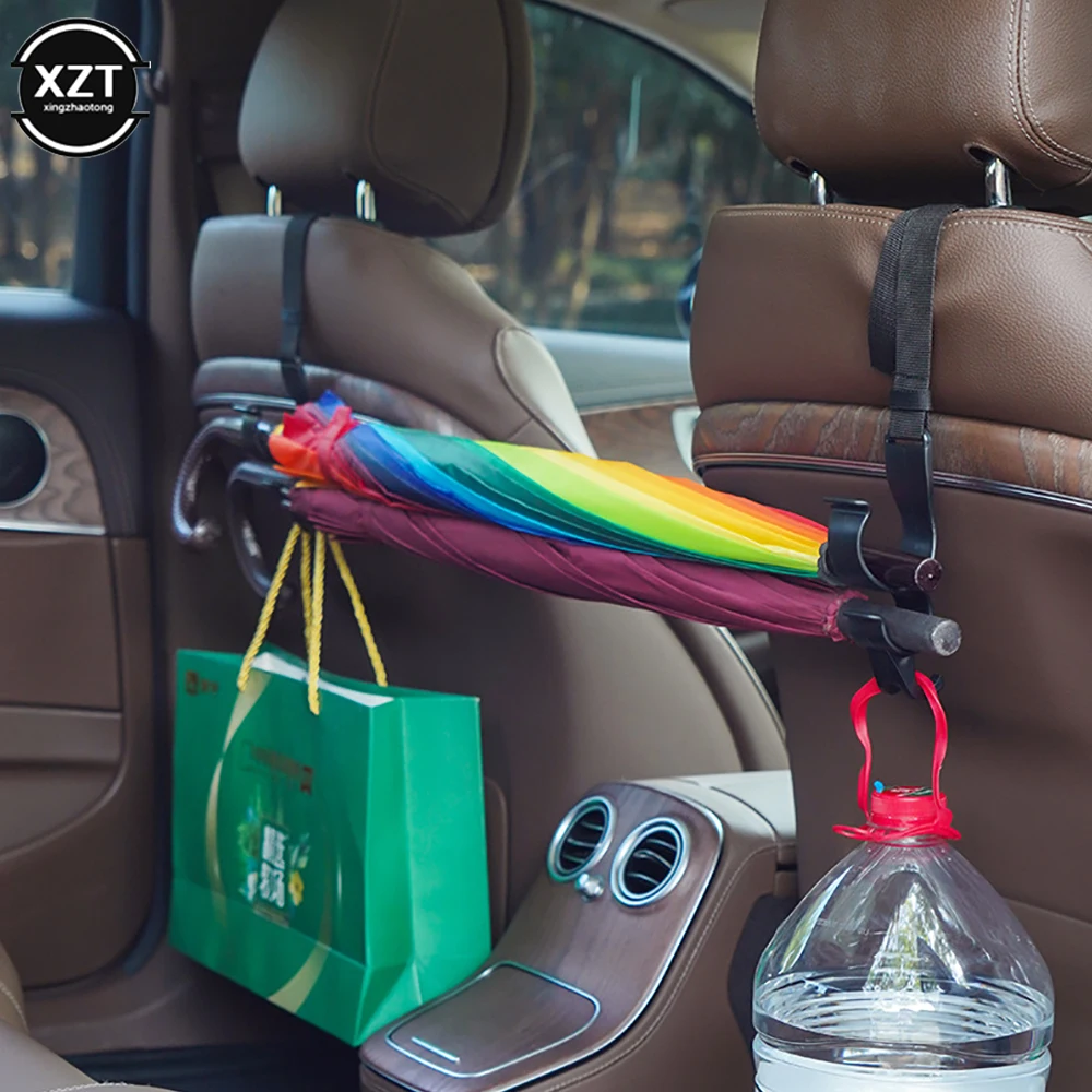 Confezione Di Ganci Per Poggiatesta Auto, Ganci Universali Per Sedili Auto Ganci Per Poggiatesta Sedili Posteriori Auto Accessori Per Interni Auto Nero 83950838