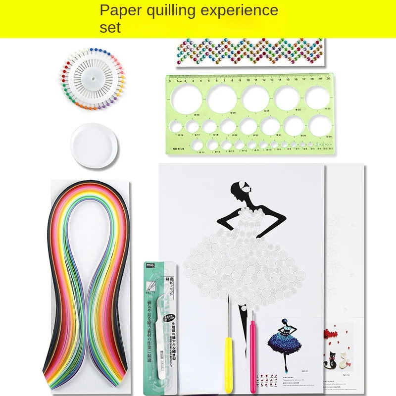 Complete Quilling Paper Material 21 Kinds Necessary Tools Kit with 1520  Strips Paper for Beginners Advanced Quiller Kids Adults - AliExpress