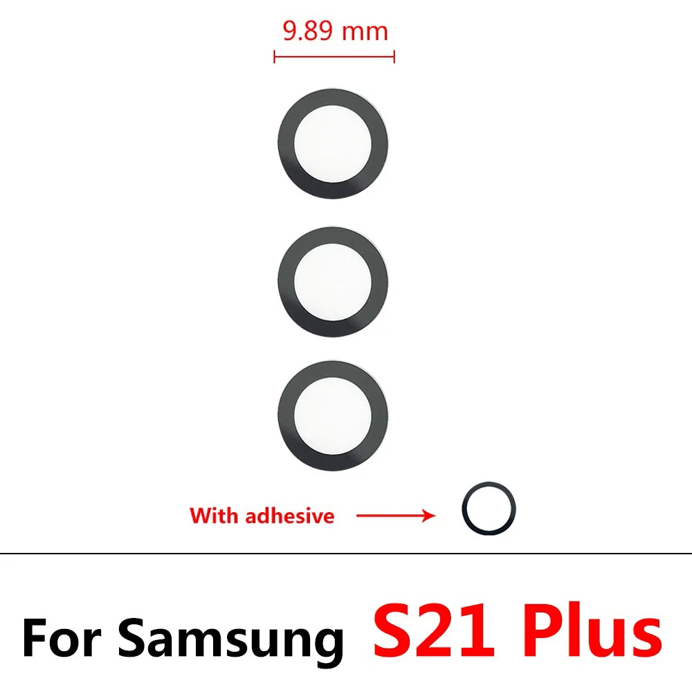 Premium Rear Camera Glass Lens with Adhesive for Samsung Galaxy Series