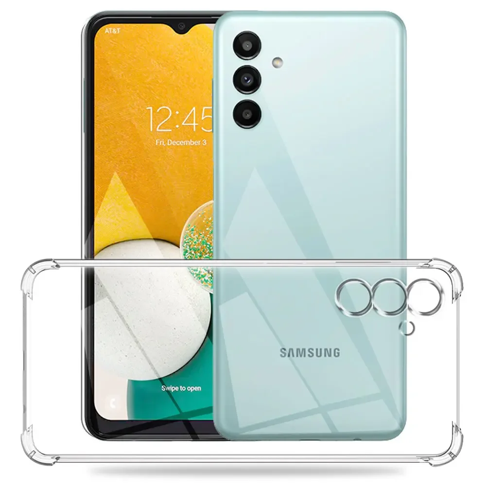 Shockproof Clear Silicone Soft Case - Durable Protective Back Cover