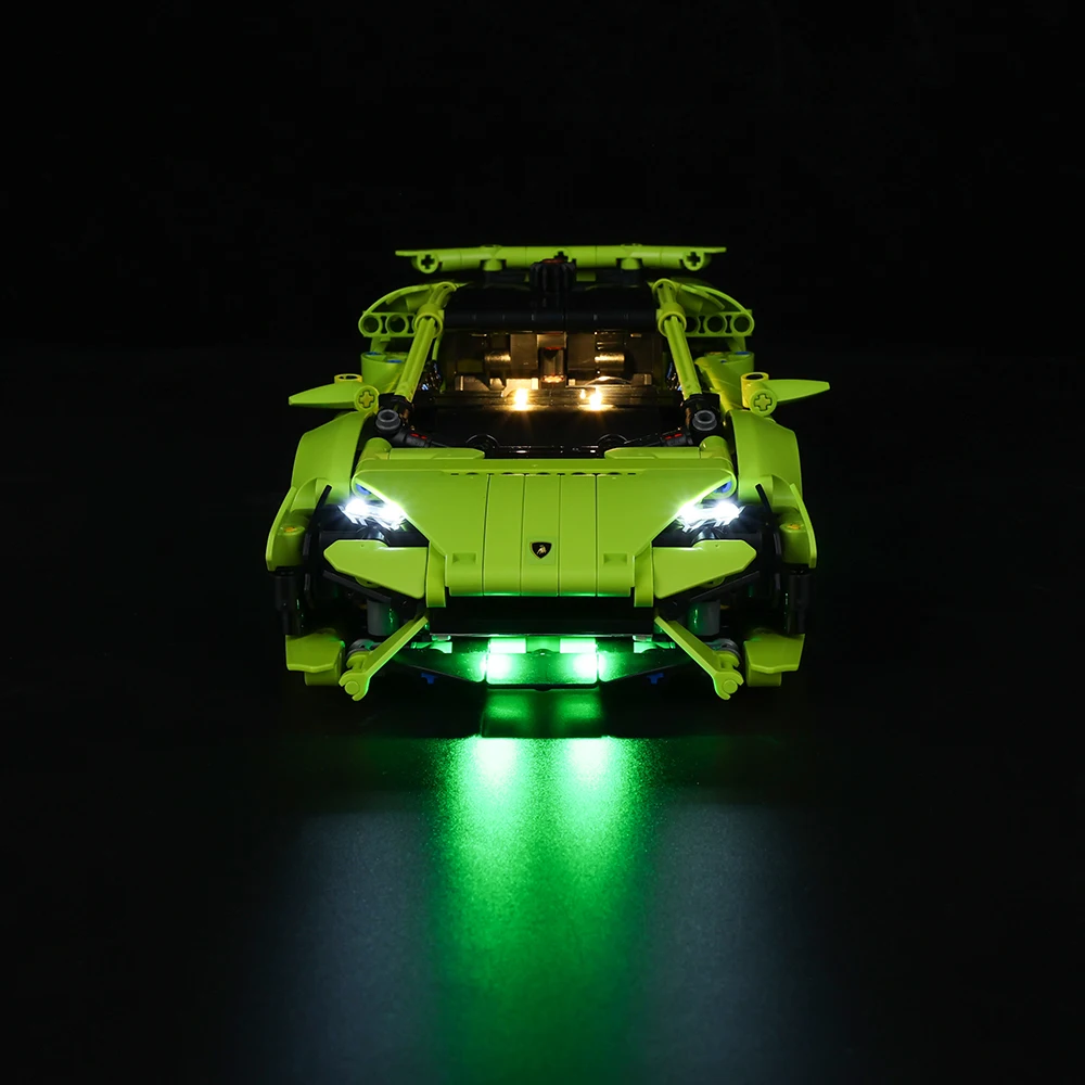 LED Light Kit For Technical 42161 Sports Car Building Model lego lighting set