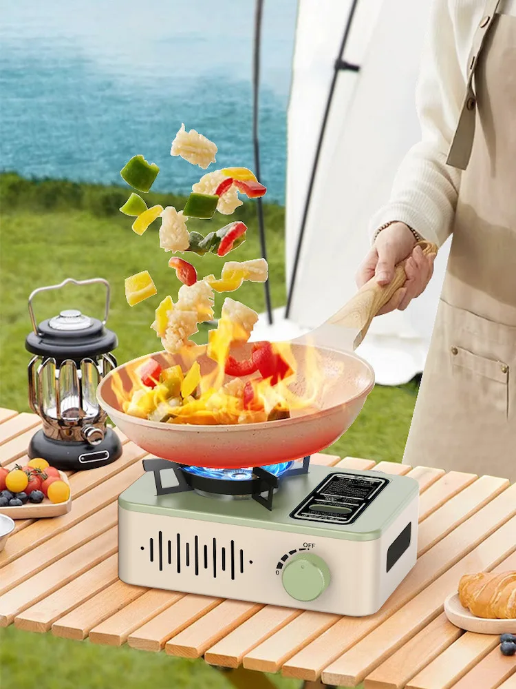 Picnic Butane Cooktop gas stove Camping stove portable 3200W Stuck furnace gas cooktop Outdoor camping equipment Home appliances