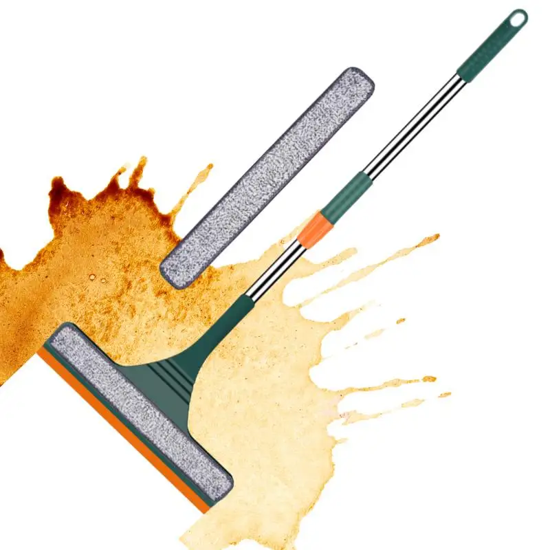 

Windshield Glass Cleaner Tool Extendable Rod Window Shower Squeegee Reusable Auto Windshield Cleaning Tool For Car Glass