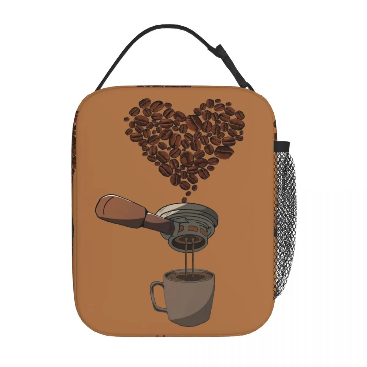 

Бариста, кофейные зерна, сердце, изолированный Ланч-бокс, кофейник, пищевая коробка, портативный охладитель, термо-бокс для путешествий