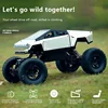 Alloy RC Car Pickup High Speed Shock Absorption 4WD Offroad Climbing Handle Car Boy Toy 1