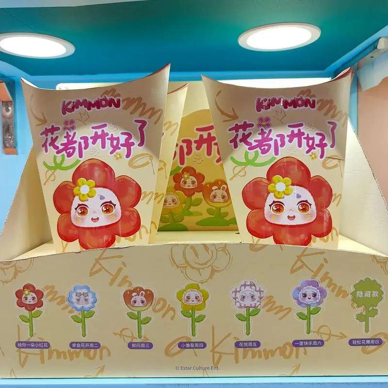 

Kimmon, цветущая серия цветов, игрушки, куклы, милые фигурки, настольные украшения, украшения, милая кукла, Подарочная коллекция