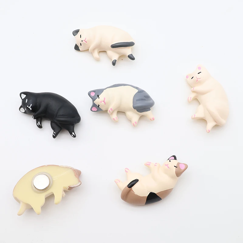 3D Dancing Cat Magnetische Koelkast Decoratie, Sterke 3D Dancing Cat Magnetische Koelkast Decoratie, Sterke