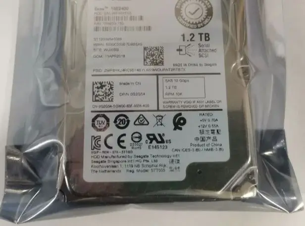 For 0G2G54 ST1200MM0099 G2G54 1 2T SAS 10K 2 5 Server Hard Disk