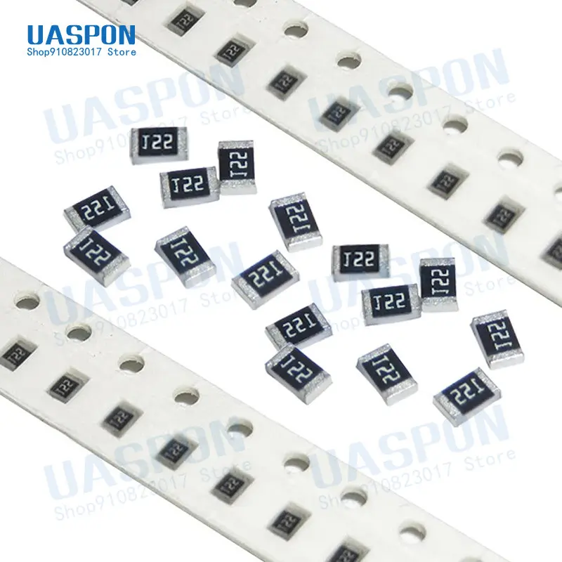 100PCS 0805 SMD 1/8W Chip Resistor 0R 10M 10R 0R 10M 100R 330R 470