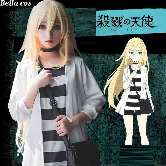 Japanese Game Angels Of Death Women Anime Cosplay Costume Girls Rachel  Gardner Role Play Uniform Set T-shirt Coat Black Boot - Cosplay Costumes -  AliExpress