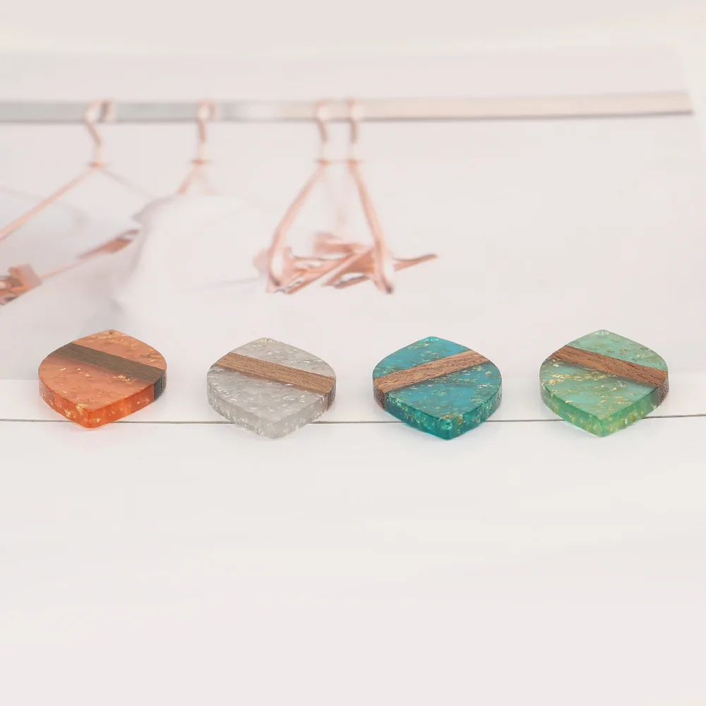 Cordial Design 50Pcs 22*53MM Jewelry Accessories/Natural Wood&Resin/Hand Made/DIY Charms/Marquise/Jewelry Findings&Components 3 Cordial Design 50Pcs 22*53MM Jewelry Accessories/Natural Wood&Resin/Hand Made/DIY Charms/Marquise/Jewelry Findings&Components - cordial