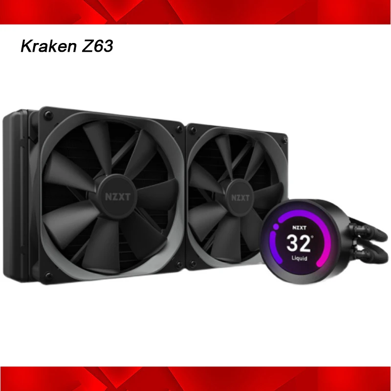 For NZXT Kraken Z63 Water Cooling Radiator + Water Cooling Head
