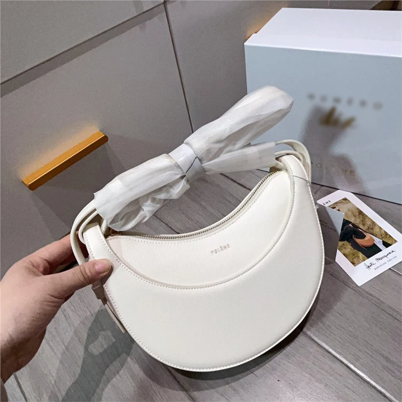 WomensShoulderBagSoftLeatherLuxuryDesignerClassicSolid